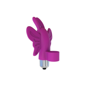 Doigt chinois vibrant papillon violet 